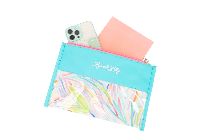 Lynn Lilly - Mini Teal Tote