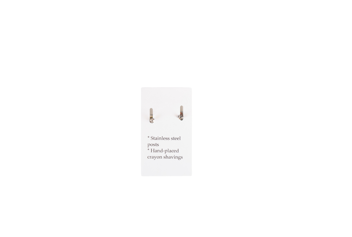 Crayon gem Earrings