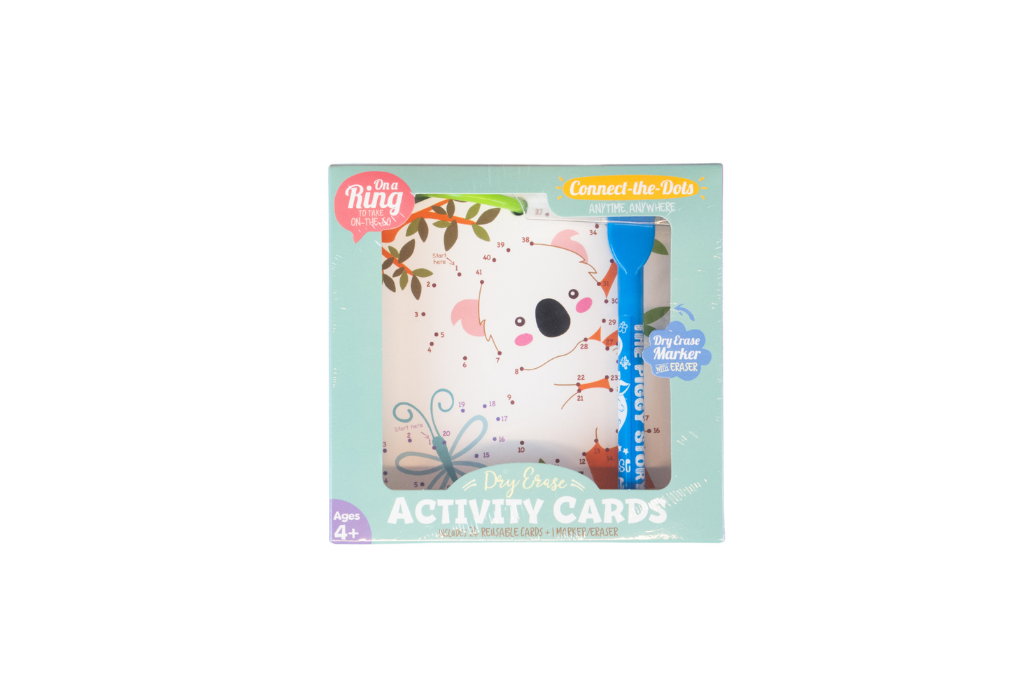Dry Erase Activity Cards- Connect the dots