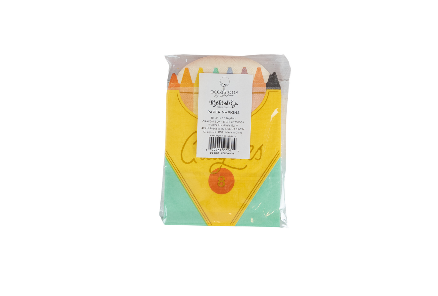 My Mind's Eye Crayon Napkins