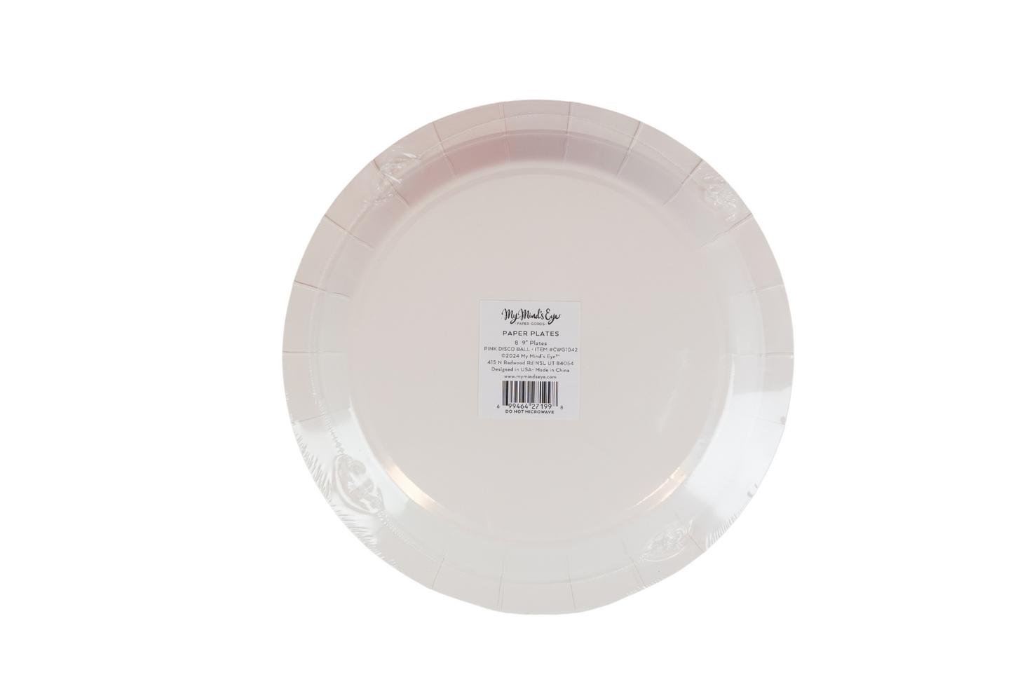 My Mind's Eye - Disco Ball Paper Plates