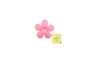 Frog Sac- Flower Claw Clip