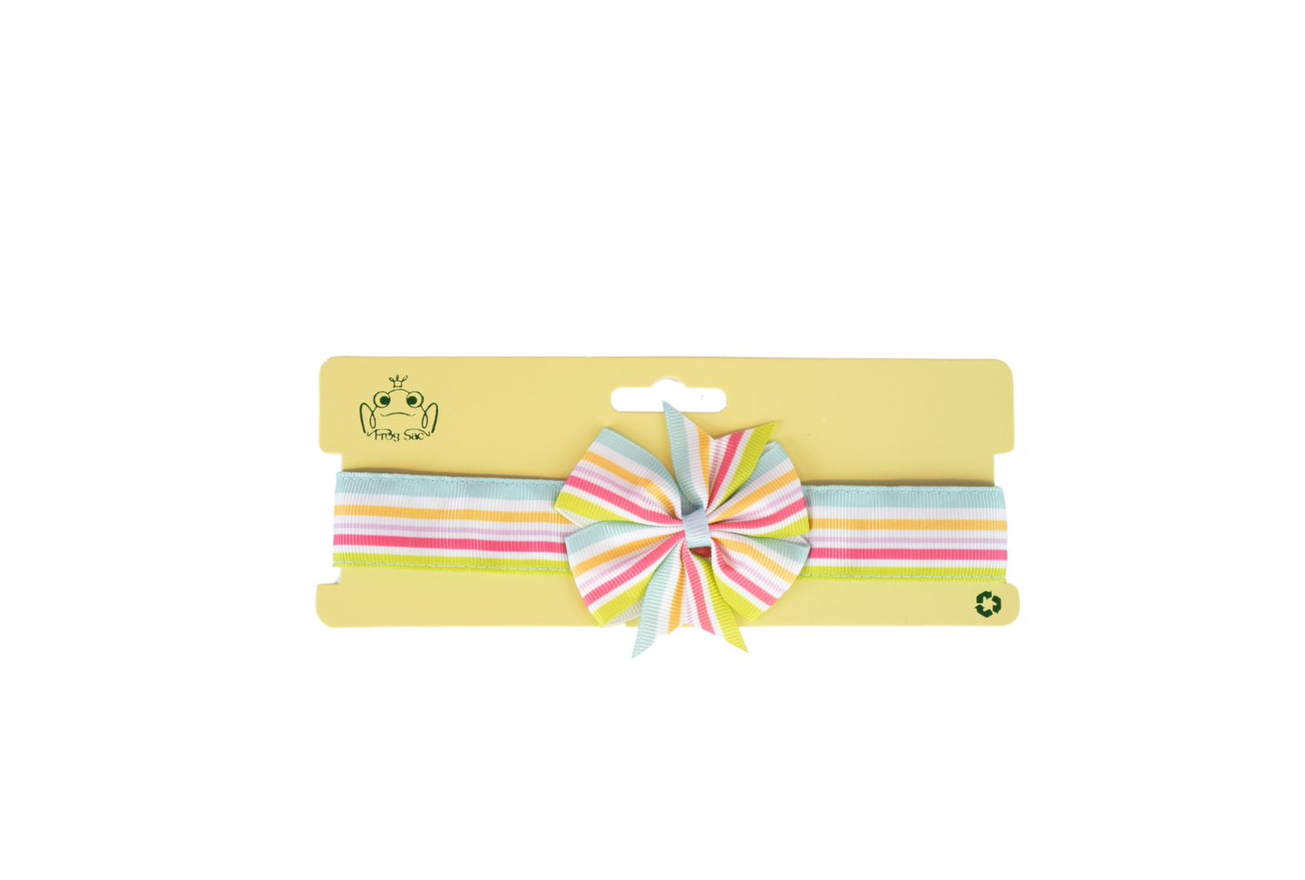 Frog Sac- Elastic Bow Hairband