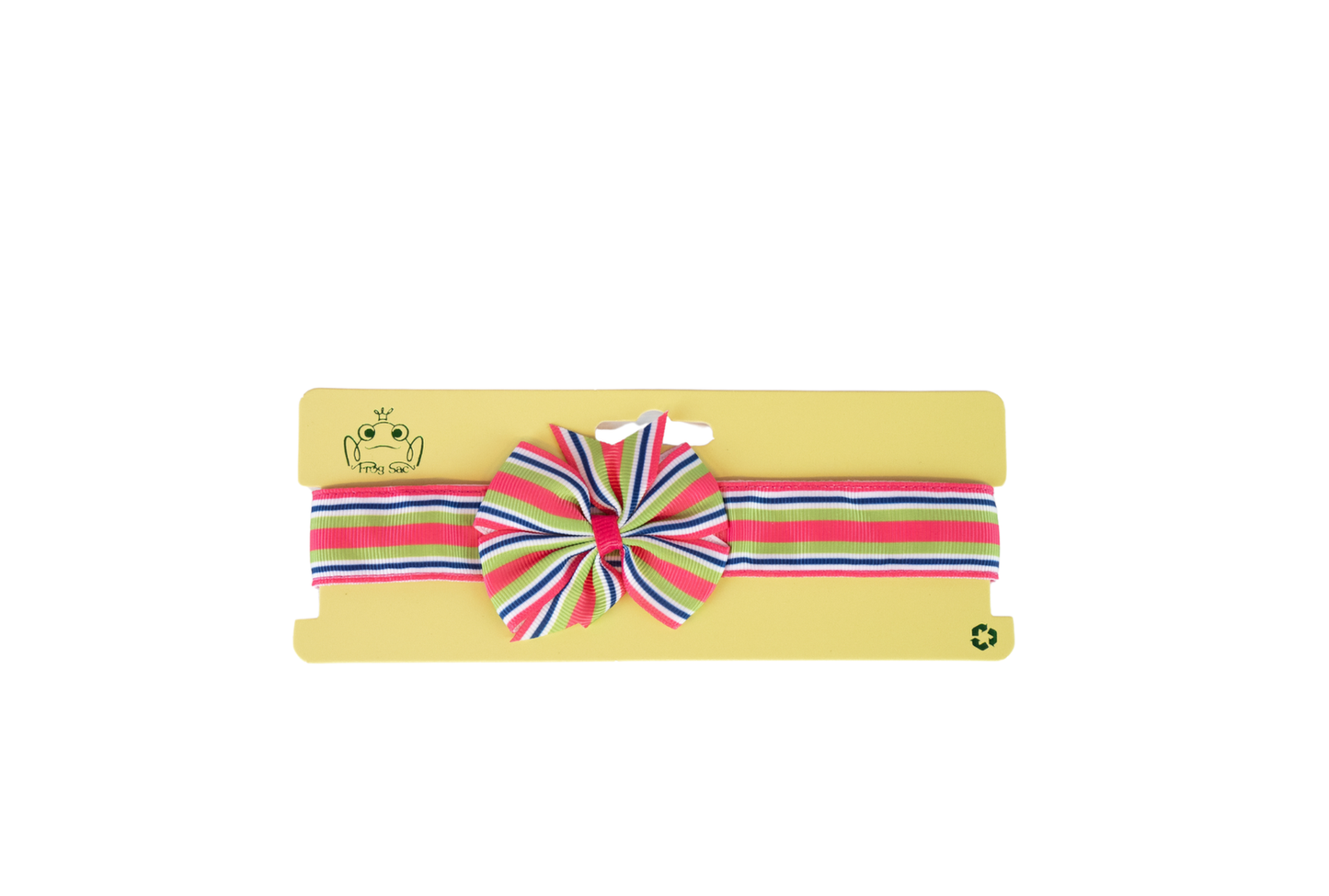 Frog Sac- Elastic Bow Hairband